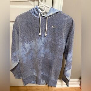 NIKE Icon HOODIE Dri-FIT Blue Tie-Dye Sweater